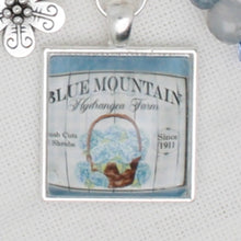 Blue Mountain Hydrangea Floss Ring