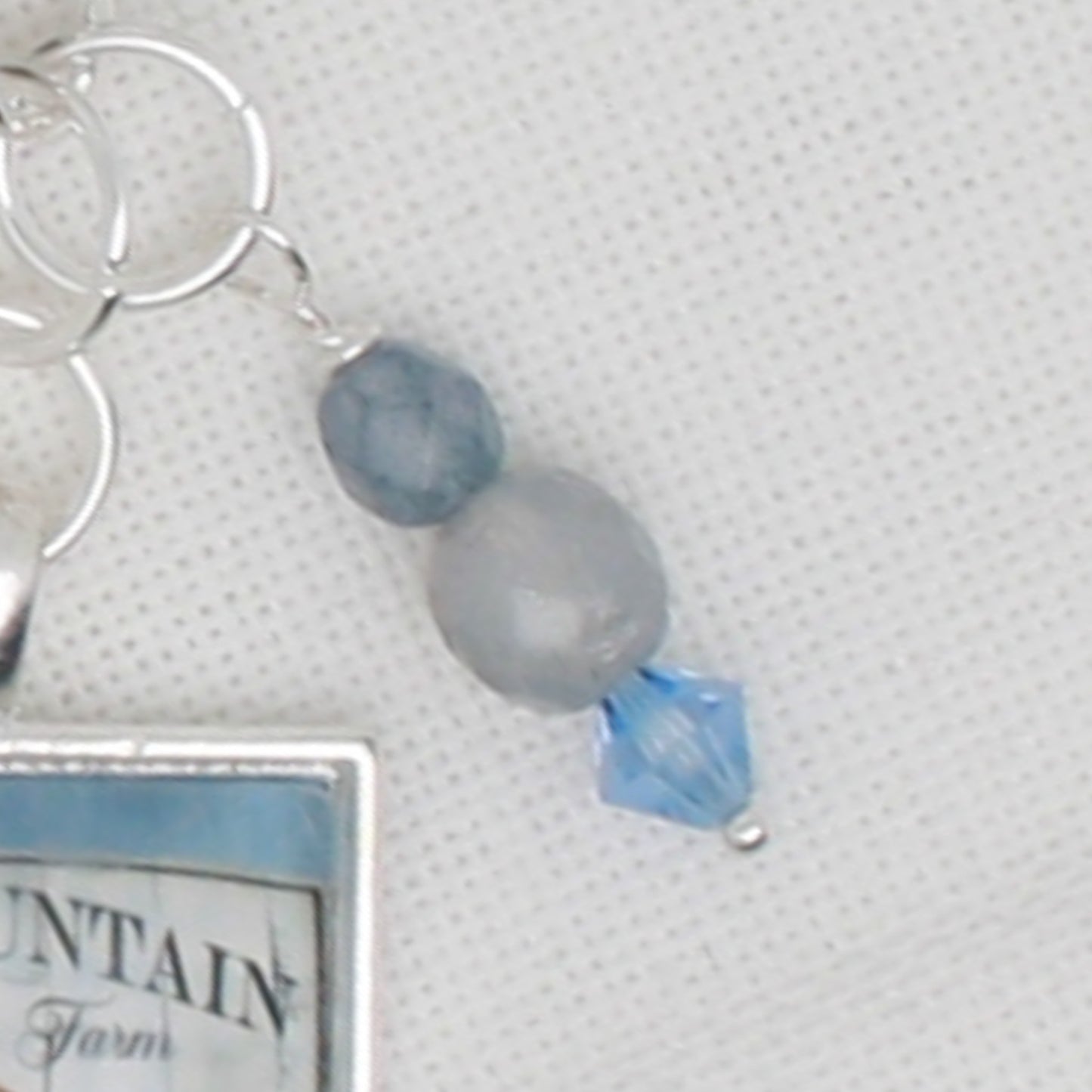 Blue Mountain Hydrangea Floss Ring