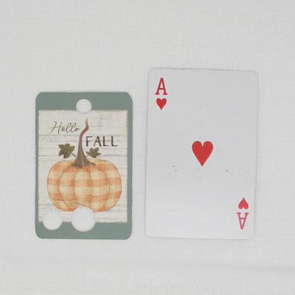 Hello Fall Floss Cards- Pack Of 20 Cards