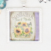 Sunflower Zipper Pull/ Mini- Fob