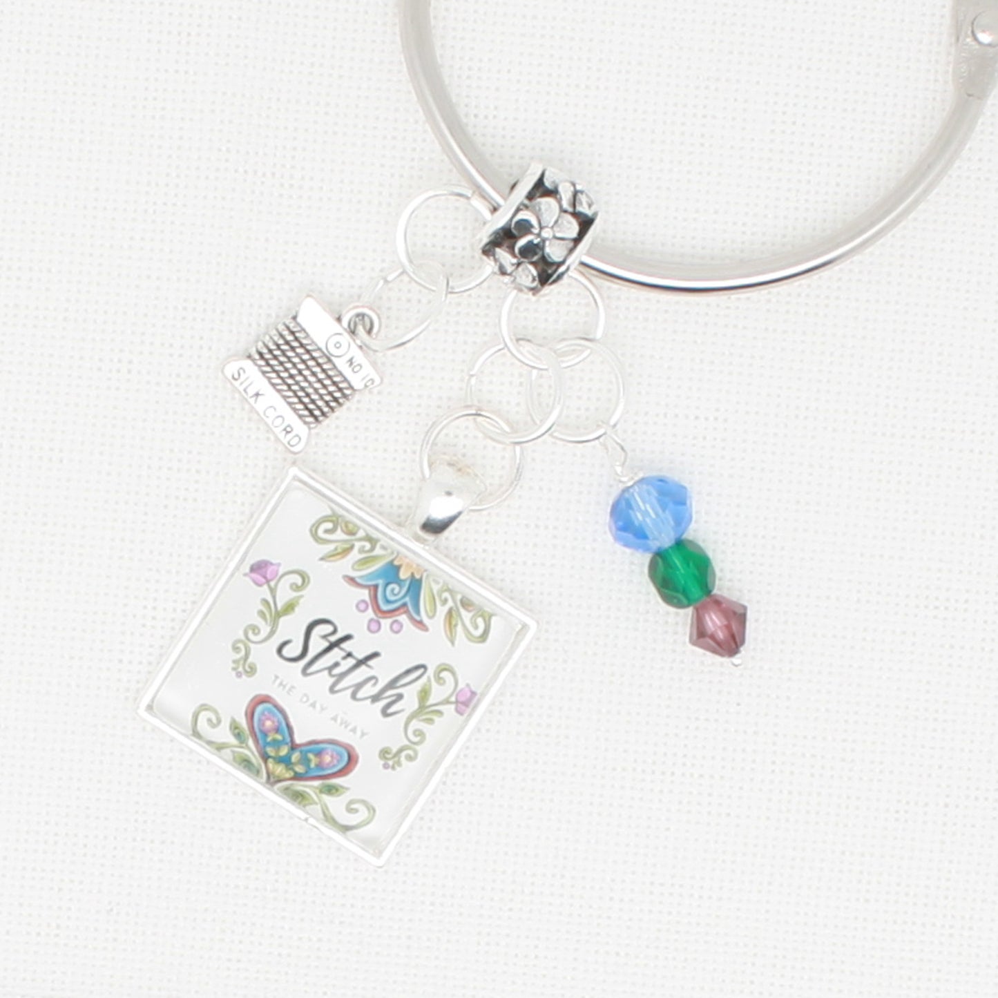 Stitch The Day Away Floss Ring