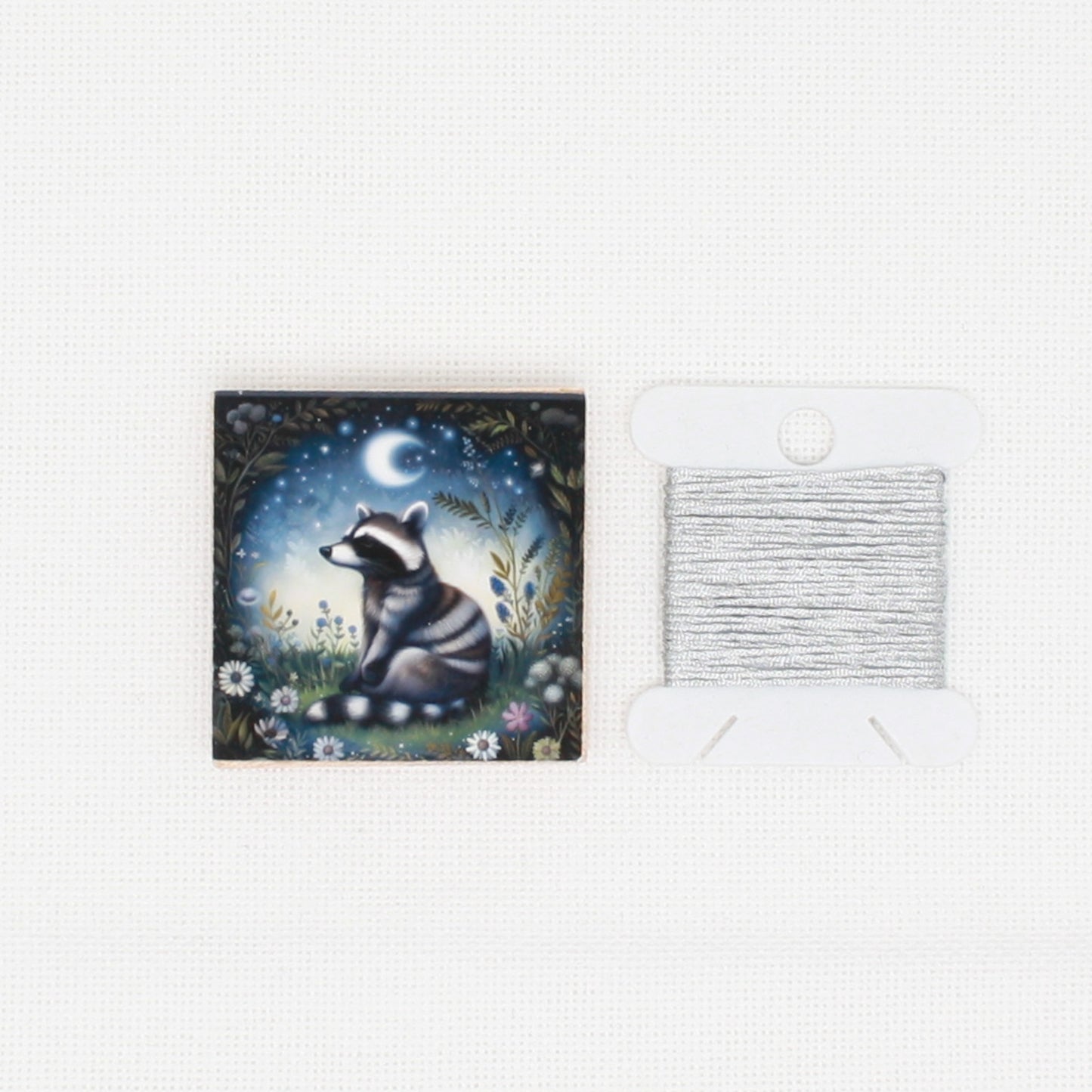 Night Raccoon Needle Minder