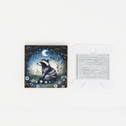Night Raccoon Needle Minder