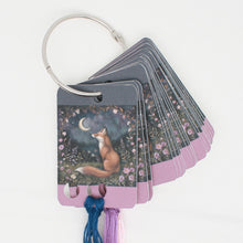 Night Animals Fox  Floss Cards