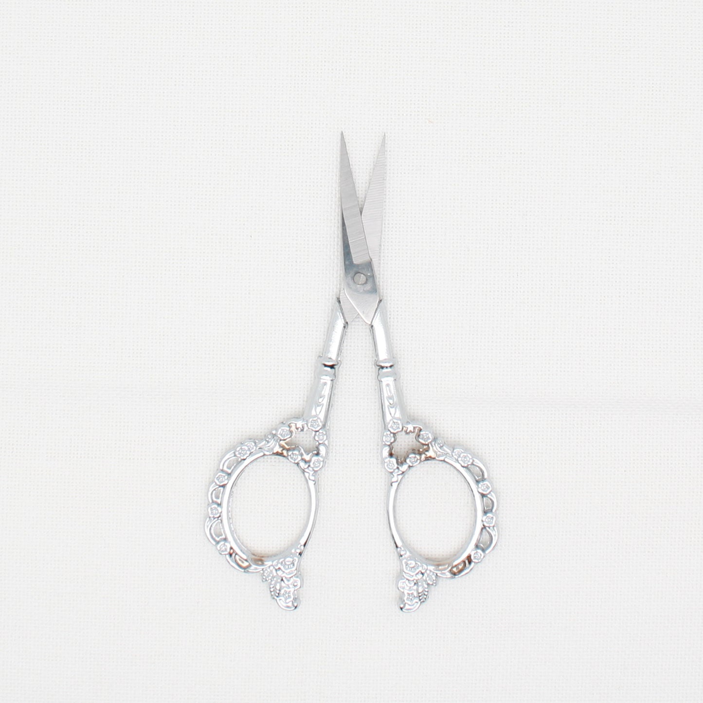Silver Antique Style Embroidery Scissors