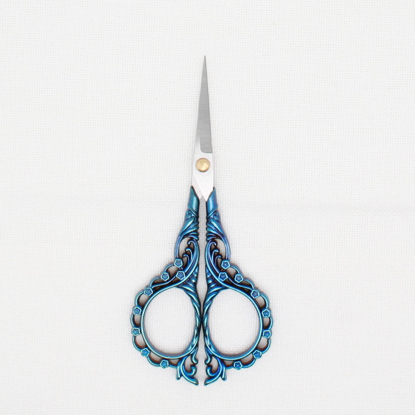 Blue Handle Embroidery Scissors