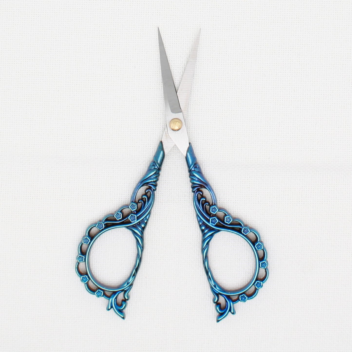 Blue Handle Embroidery Scissors