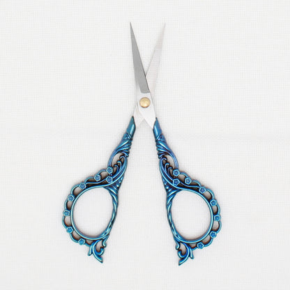 Blue Handle Embroidery Scissors