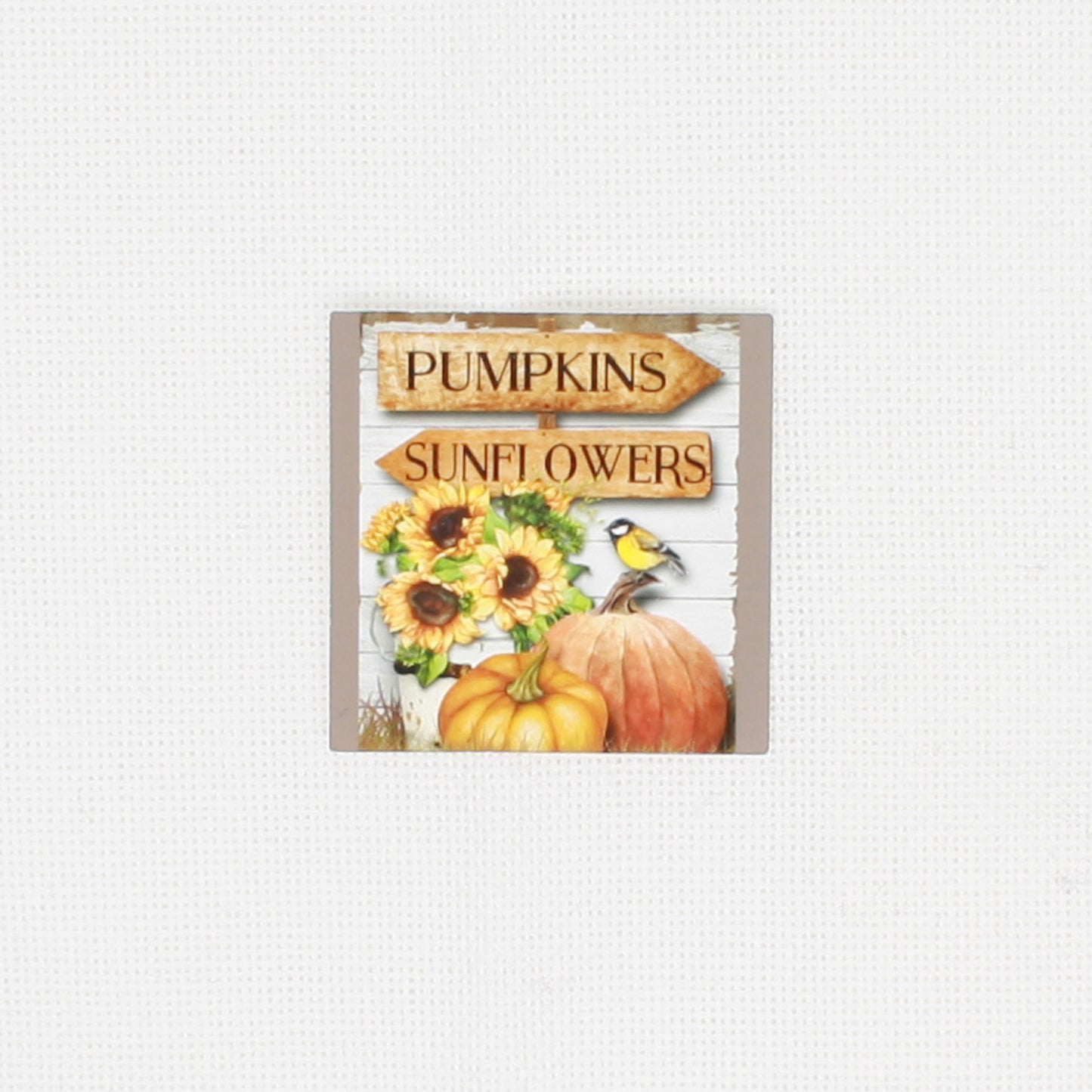 Pumpkin and Sunflower Needle Minder