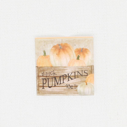 Pick Your Pumpkin Needle Minder