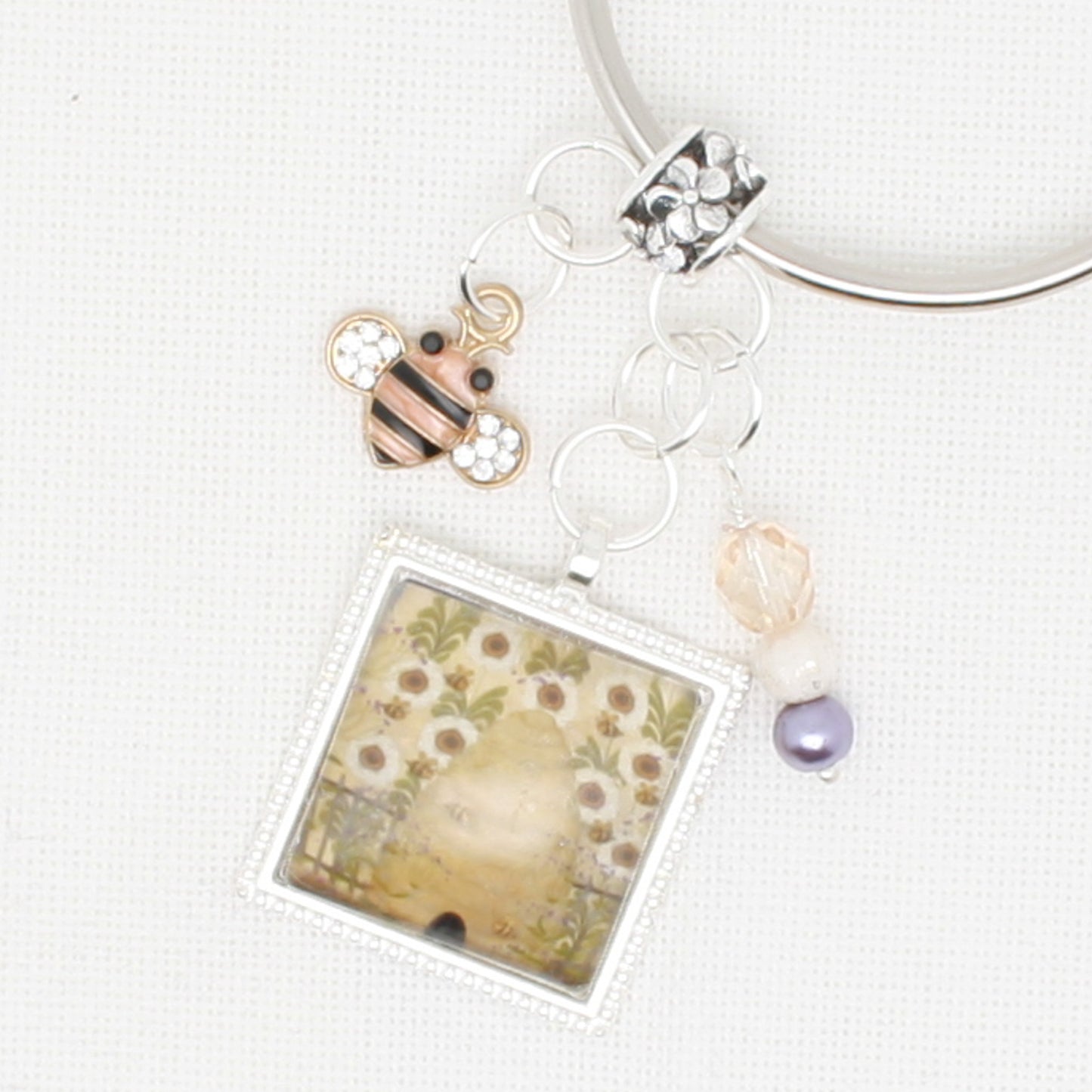 Bee Happy Floss Ring