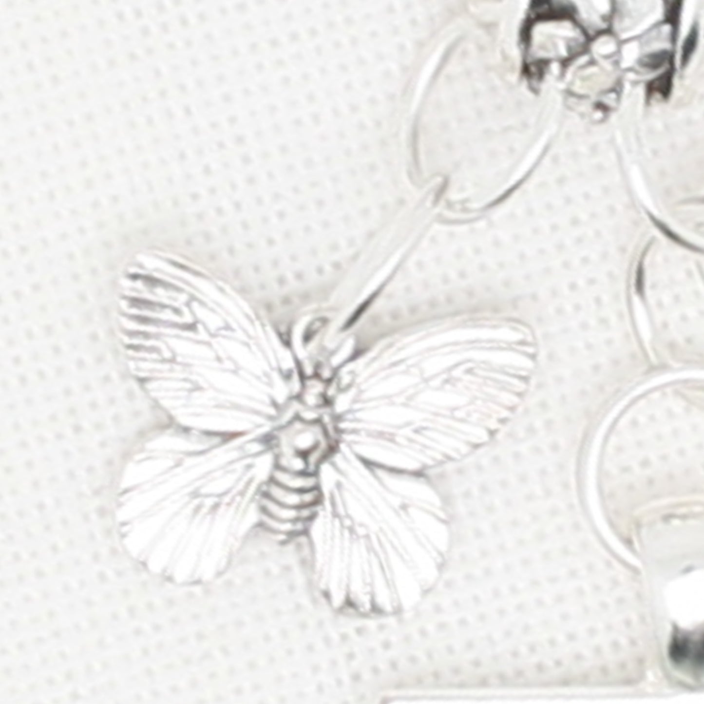 Blue Butterfly Floss Ring