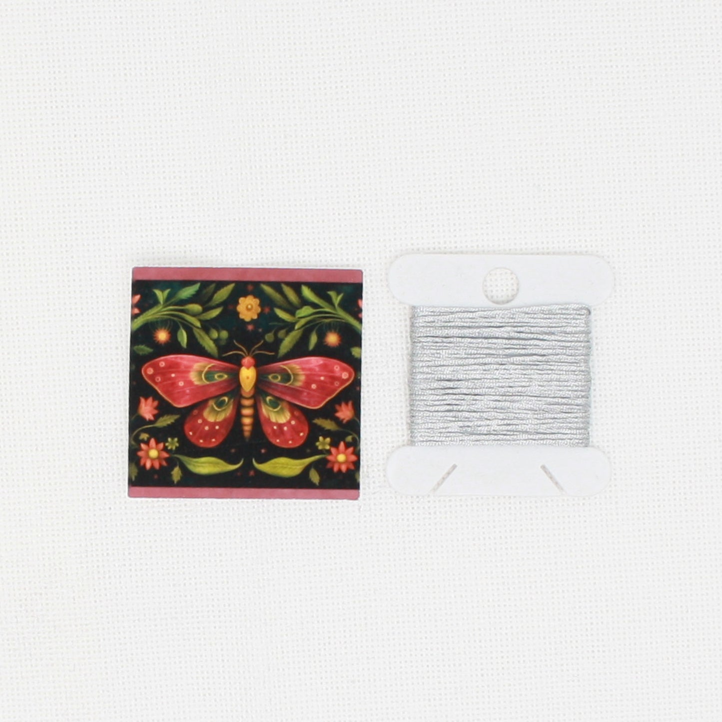 Red Butterfly  Needle Minder