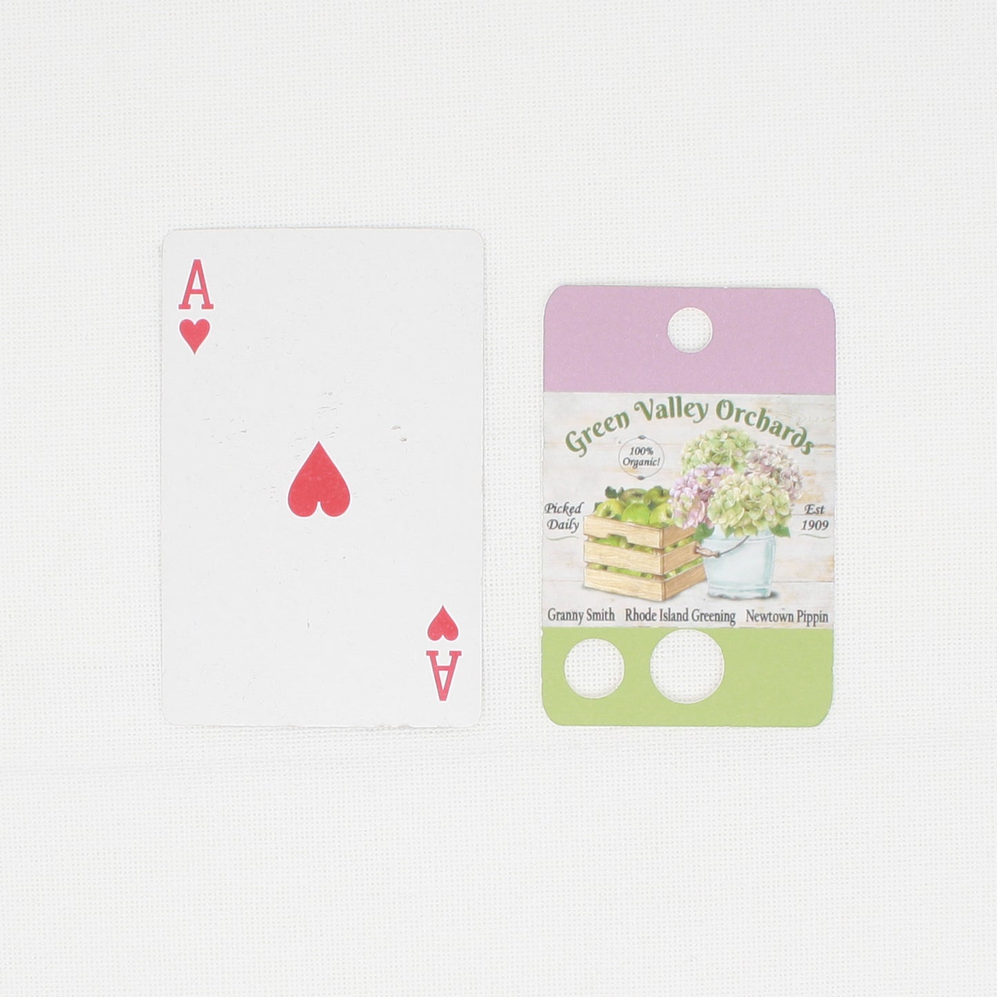 Green Valley Orchards Floss Cards.- Pack Of 20 Cards