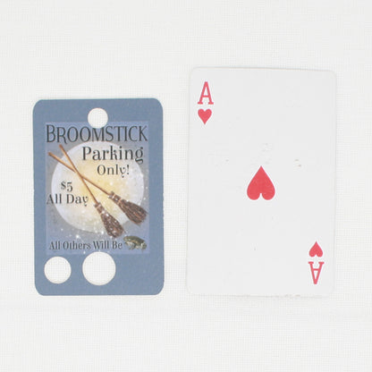 Broomstick Parking Floss - Pack Of 20 Cards