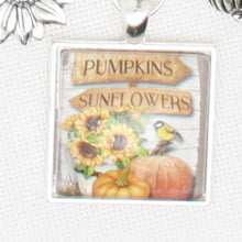 Pumpkin And Sunflower Floss Ring