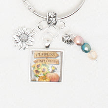 Pumpkin And Sunflower Floss Ring