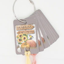 Pumpkin And Sunflower Floss - Pack Of 20 Cards