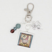 Rooster Zipper Pull/ Mini- Fob