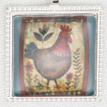 Rooster Zipper Pull/ Mini- Fob (Copy)