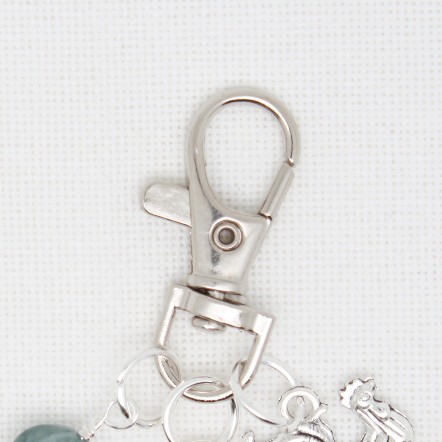 Rooster Zipper Pull/ Mini- Fob (Copy)