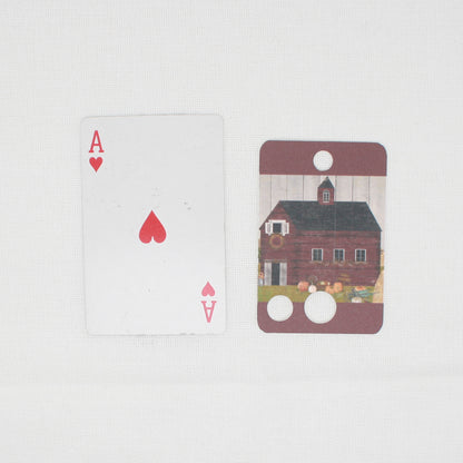 Fall Barn Floss Cards.- Pack Of 20 Cards