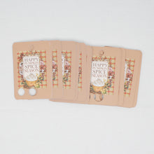 Pumpkin Spice Season Floss Cards.- Pack Of 20 Cards