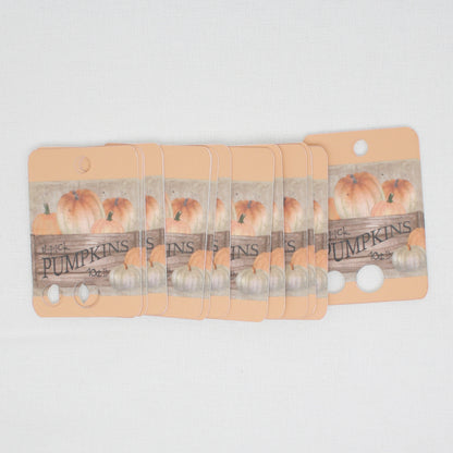 Pick Your Pumpkin Floss Cards.- Pack Of 20 Cards