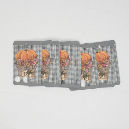 Autumn Days  Floss Cards.- Pack Of 20 Cards