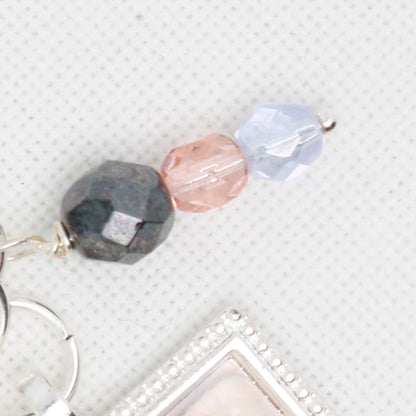 Cat On Moon  Zipper Pull/ Mini-Fob