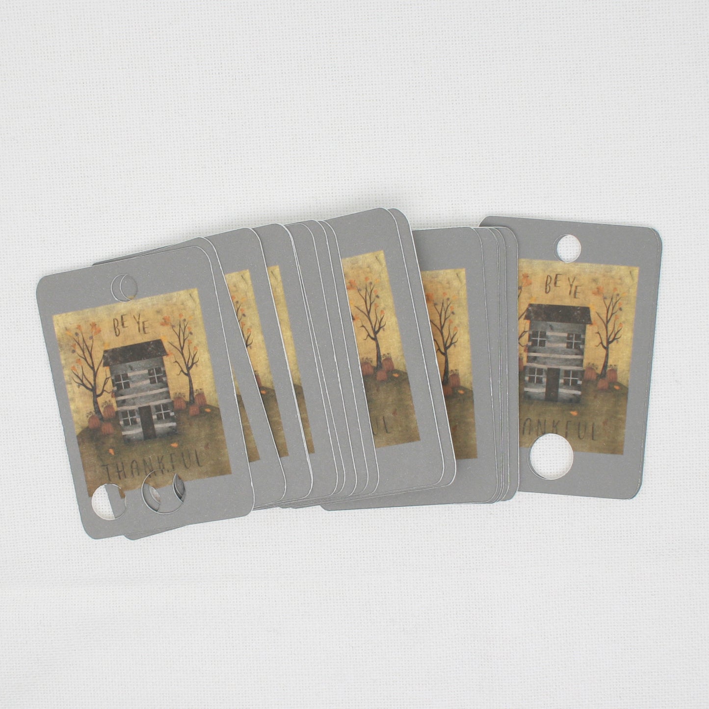 Be Ye Thankful Floss Cards.- Pack Of 20 Cards