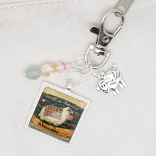 Merry Halloween  Zipper Pull/ Mini- Fob