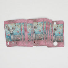 Christmas Reindeer Floss Cards.- Pack Of 20 Cards