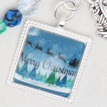 Merry Christmas Zipper Pull/ Mini- Fob