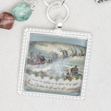 The Night Before Christmas  Zipper Pull/ Mini- Fob