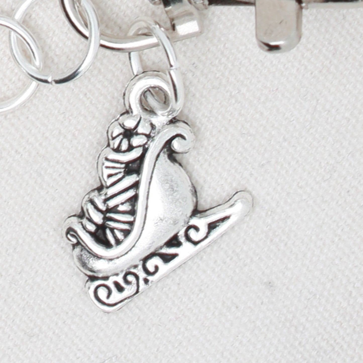The Night Before Christmas  Zipper Pull/ Mini- Fob