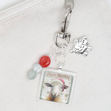 Fleece Navidad  Zipper Pull/ Mini- Fob