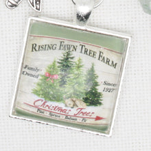 Christmas Tree Farm Floss Ring