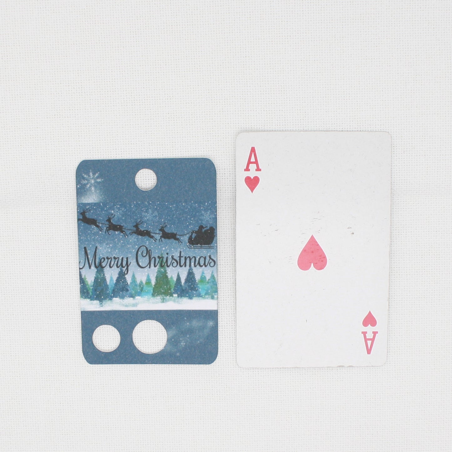 Merry Christmas Floss Cards.- Pack Of 20 Cards