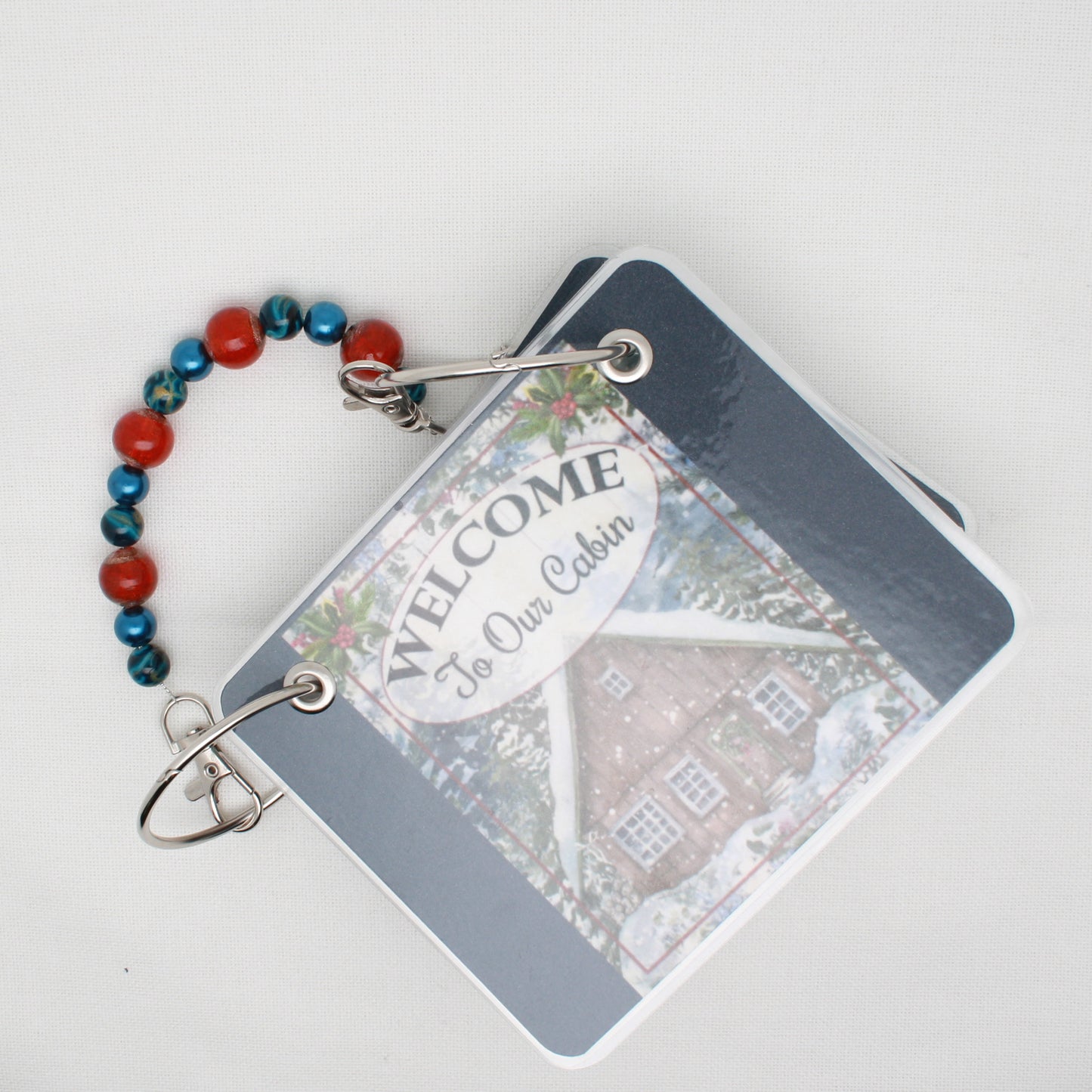 Welcome To Our Cabin  Floss Bag Book