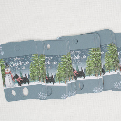 Merry Christmas To All Floss Cards.- Pack Of 20 Cards