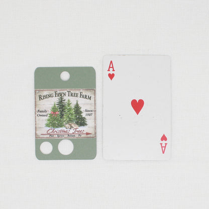 Christmas Tree Farm Floss Cards.- Pack Of 20 Cards