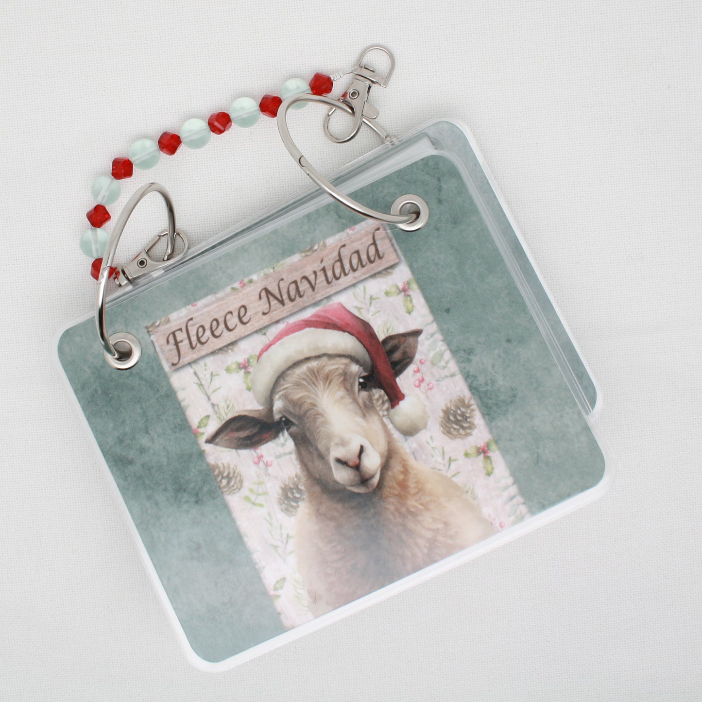 Fleece Navidad Floss Bag Book