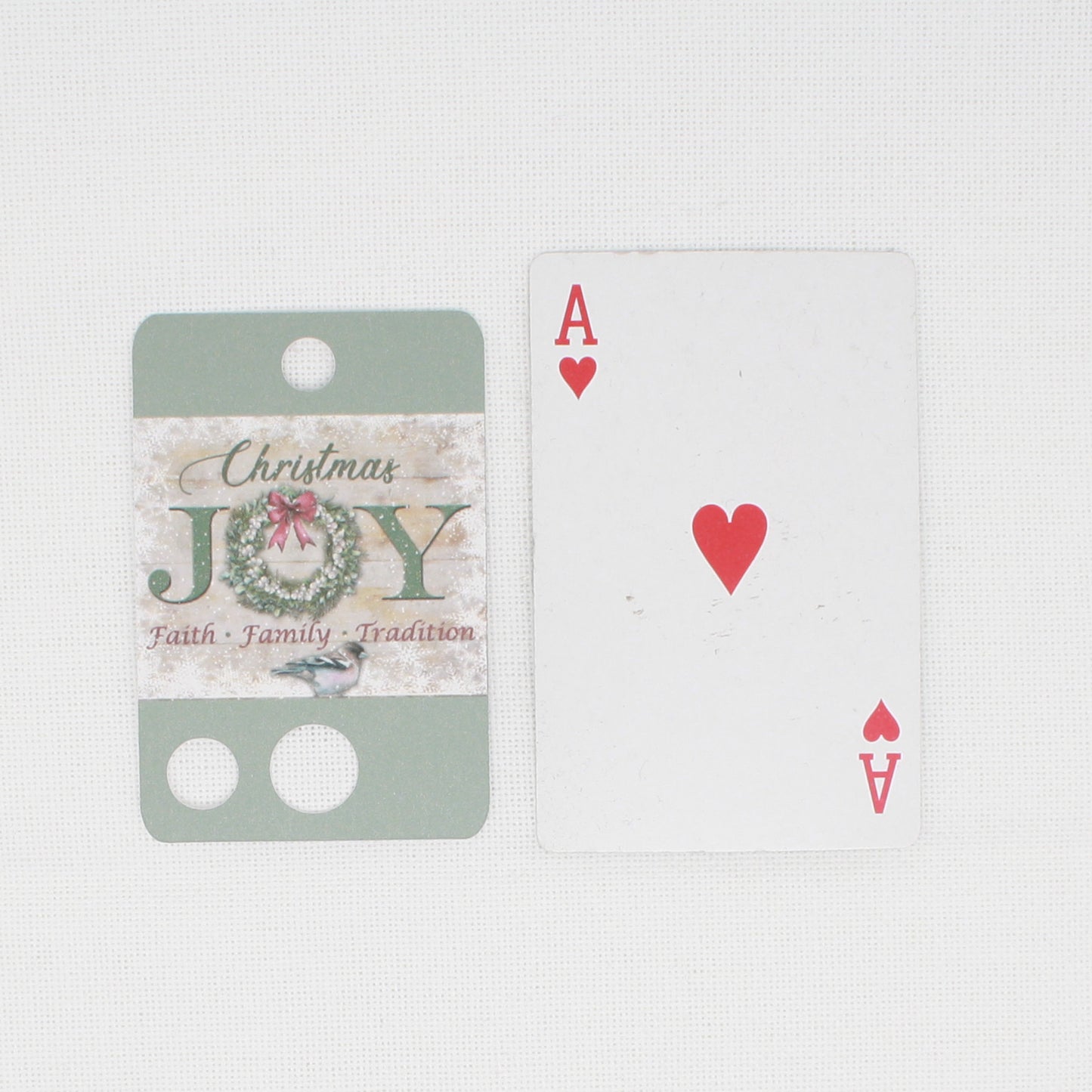 Christmas Joy Floss Cards.- Pack Of 20 Cards