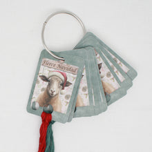 Fleece Navidad  Floss Cards.- Pack Of 20 Cards