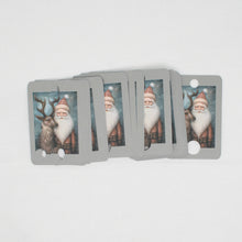 Santa and Reindeer Floss Cards.- Pack Of 20 Cards