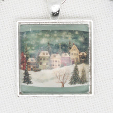 Christmas Village Floss Ring