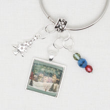 Christmas Village Floss Ring