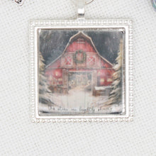 Christmas Barn Floss Ring