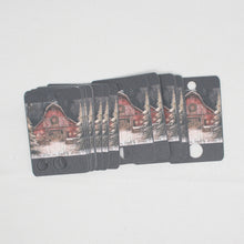 Christmas Barn Floss Cards.- Pack Of 20 Cards